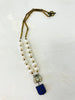 Necklace has toggle clasp