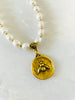 Pearls and French Bee Necklace