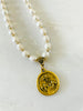 Pearls and French Bee Necklace