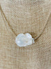 big white baroque pearl necklace 