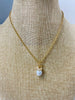 gold necklace