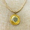 letter D locket