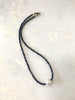 blue necklace