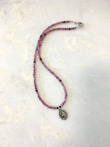 sapphire necklace