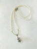 sterling silver bell and pearls