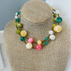 colorful bead necklace