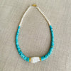 turquoise and pearl